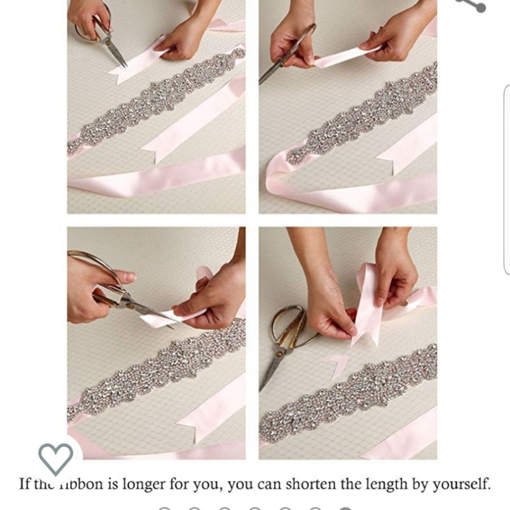 Brial  Rhinestone Belts - Picture 8 of 8